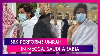 Shah Rukh Khan Performs Umrah In Mecca, Saudi Arabia Post Schedule Wrap Of Dunki; Pictures Go Viral